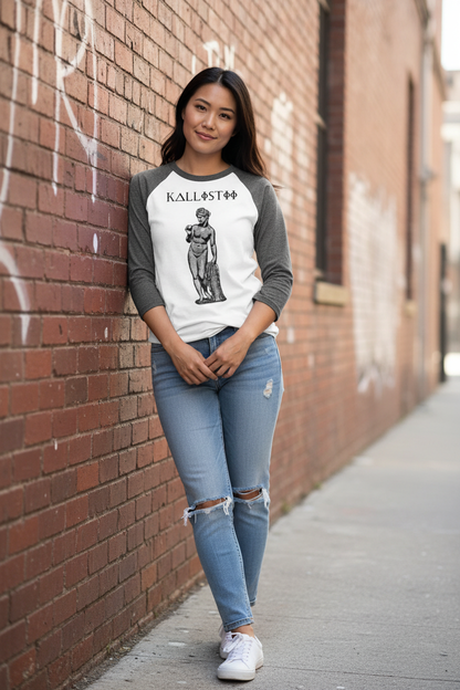 Aphrodite HEATHER CHARCOAL Sleeves #1 - Asian Female Model