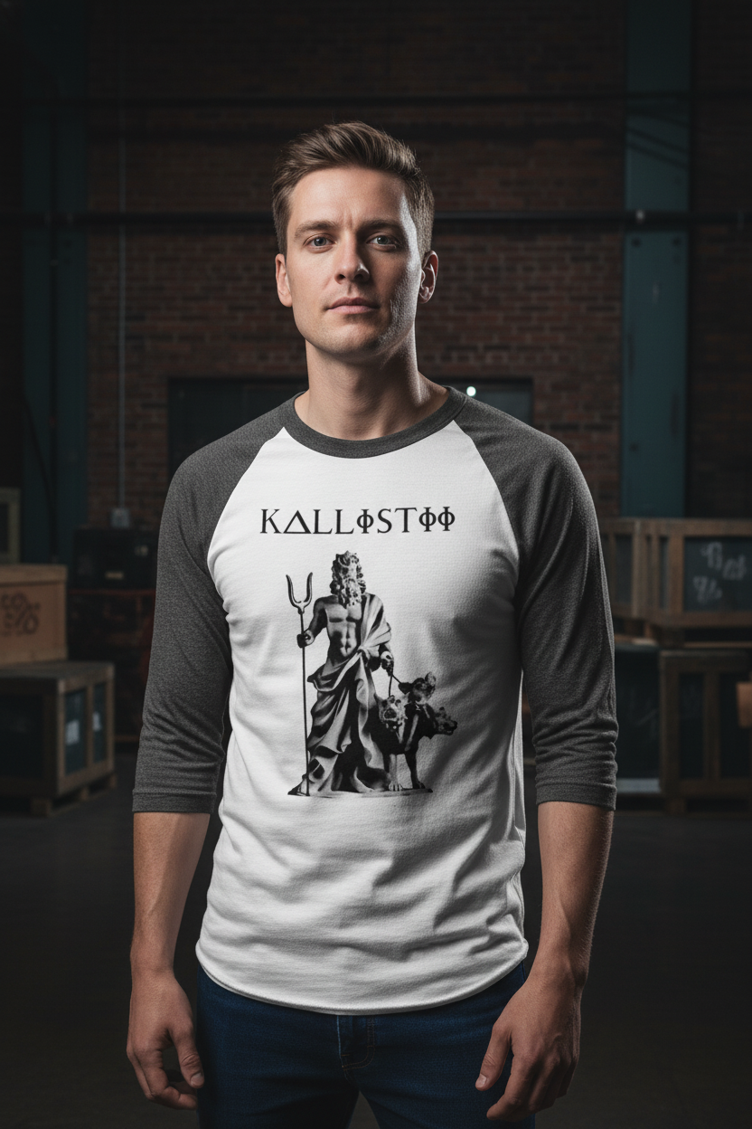 Hades HEATHER CHARCOAL Sleeves #2 - Design Visible