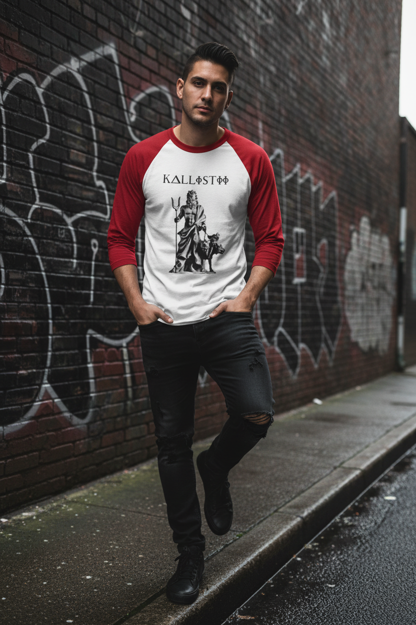 Hades RED Sleeves #1 - Hispanic Male Model