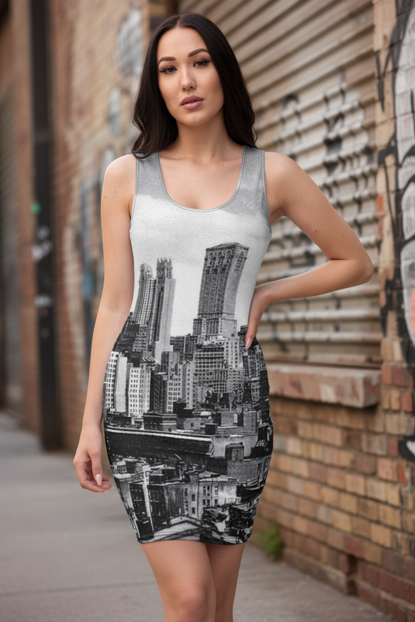 New York Dress #5 - Middle Eastern Female Model