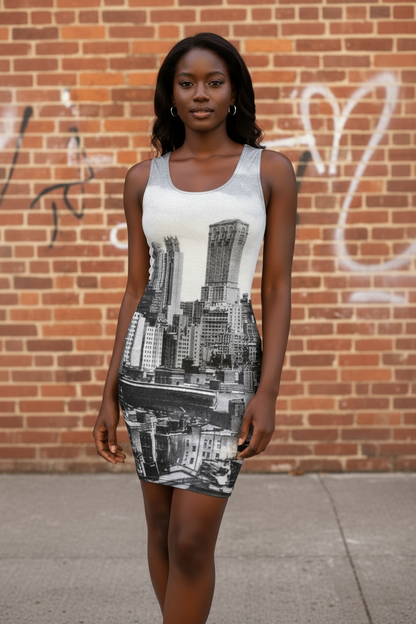 New York Dress - Standing Confident Pose
