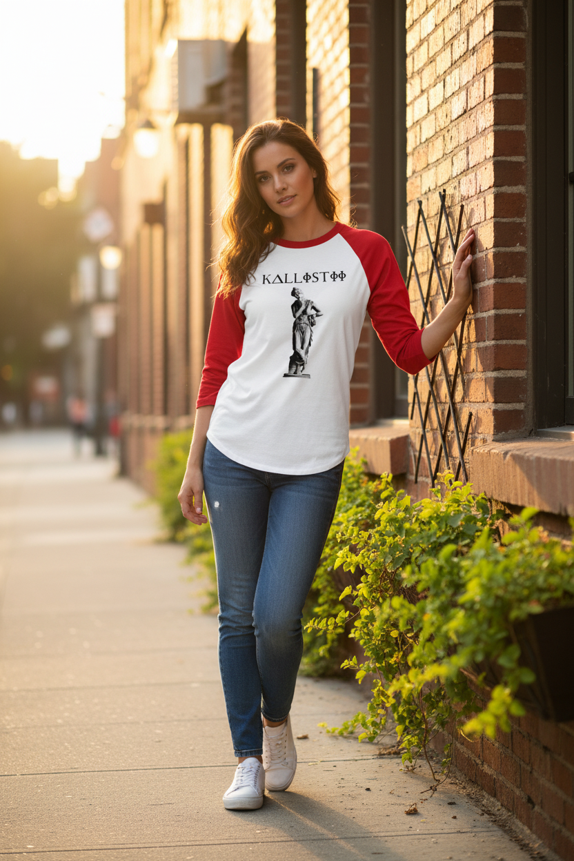 Persephone RED Sleeves #2 - White Female Model