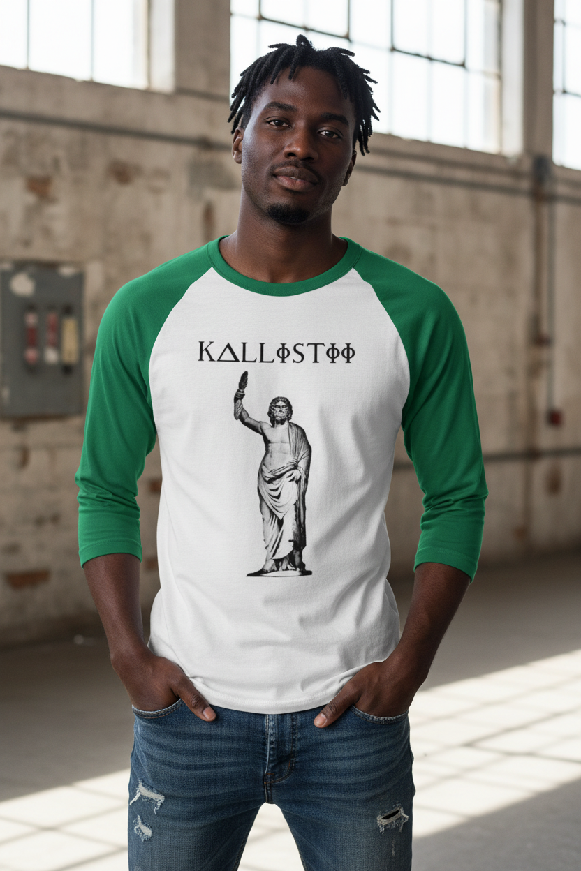 Zeus KELLY GREEN Sleeves #2 - Black Male Model