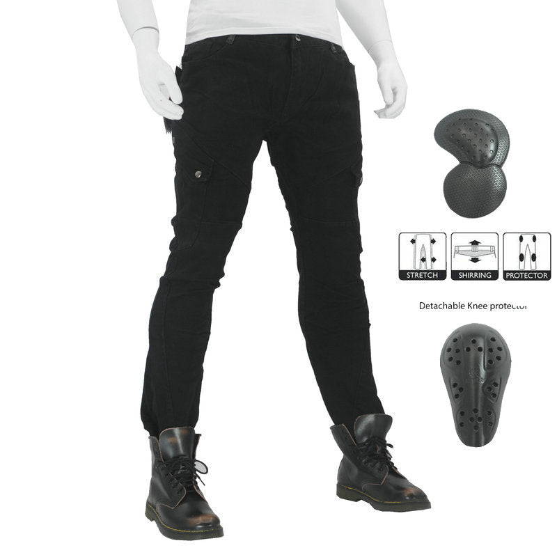 Black Fall Resistant Jeans